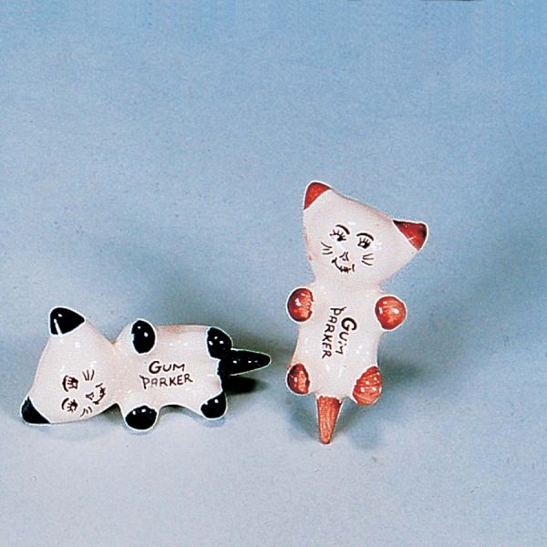 Ceramic Cat Gum Parker  2-5274