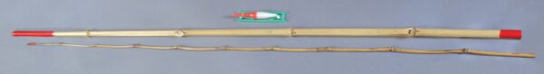 2 piece Bamboo Fishing Pole Set   6-2