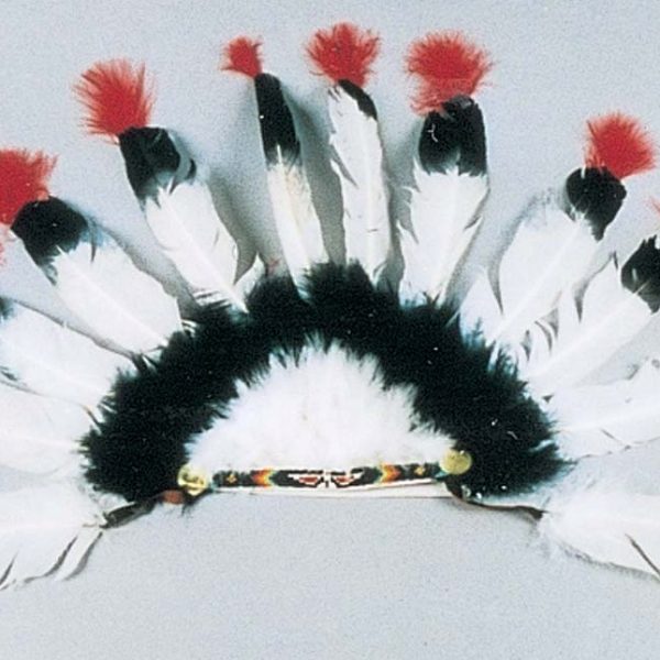 Eagle Feather Style Indian Headdress   6-9056