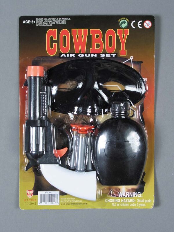 6 pc Cowboy Dart Gun Set   7-2042