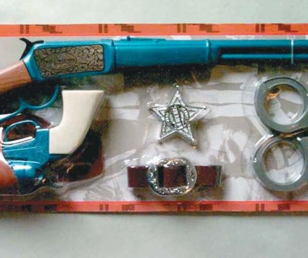 Western Clicker Rifle & Revolver Set.    7-669