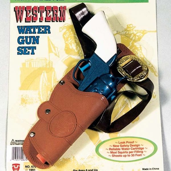 Western Water Gun with Holster   7-670