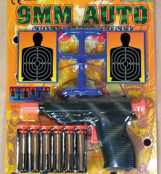 9mm Dart Gun with Spin Targets   7-986