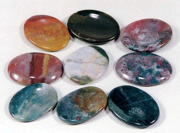 Jasper Worry Stones